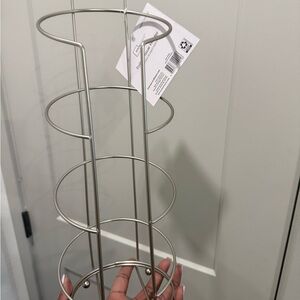 Mainstays Satin Nickel Toilet Tissue Holder
